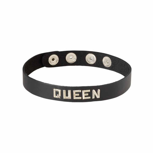 Wordband Collar - QUEEN – Rechargeable, Discreet, Intimate Wellness Accessory – Quiet, Rechargeable, Waterproof, Couples & Solo Use, Discreet Intimate Wellness Accessory
