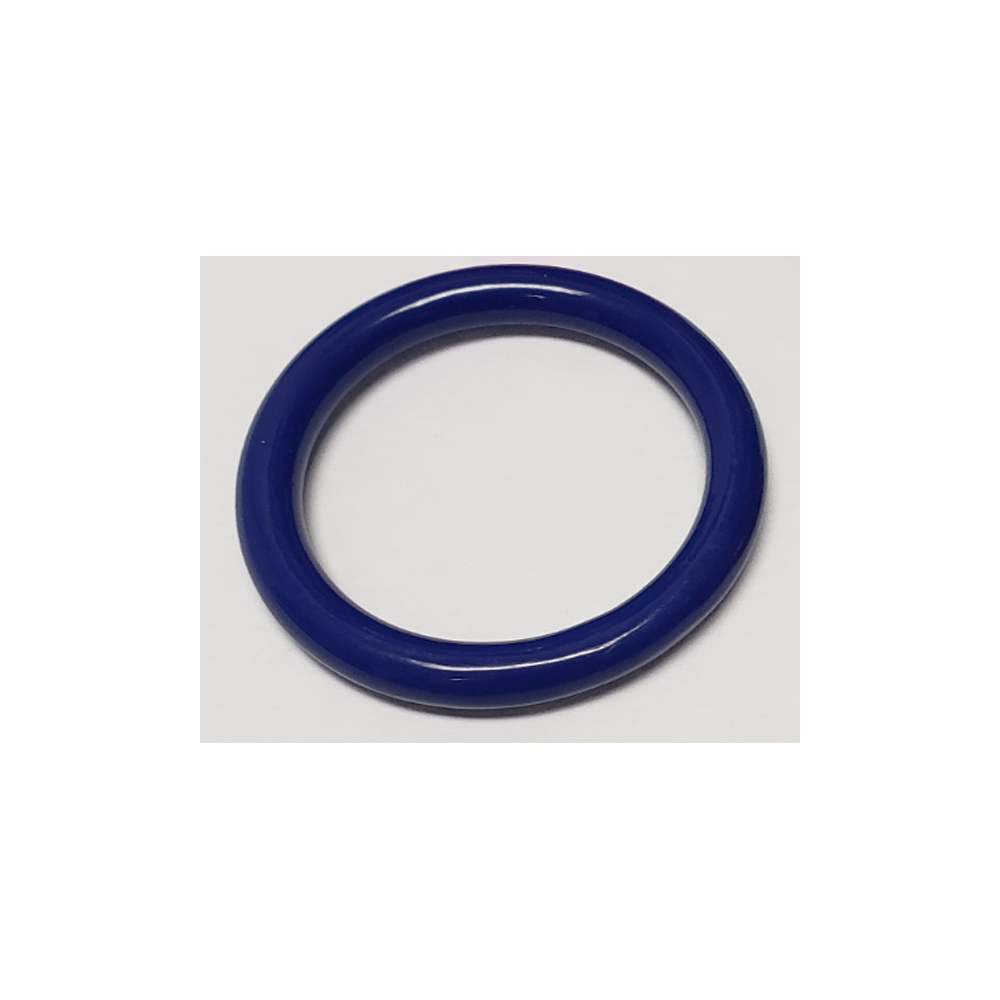 1.5" Seamless Stainless C-Ring - Blue – Rechargeable, Discreet, Intimate Wellness Accessory – Quiet, Rechargeable, Waterproof, Couples & Solo Use, Discreet Intimate Wellness Accessory