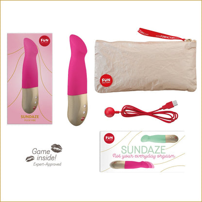 SUNDAZE – Rechargeable, Discreet, Intimate Wellness Accessory – Quiet, Rechargeable, Waterproof, Couples & Solo Use, Discreet Intimate Wellness Accessory