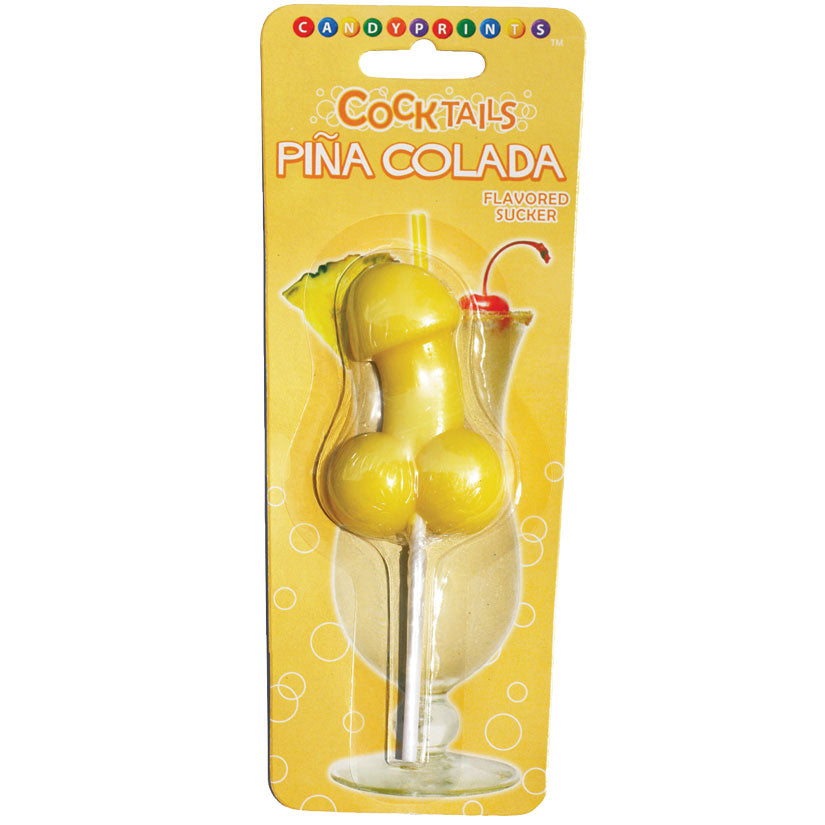 Cocktails Sucker-Pina Colada.