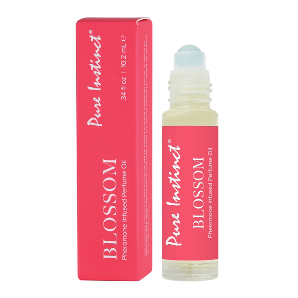 PI Pheromone Oil Roll-On - Blossom (her) – Rechargeable, Discreet, Intimate Wellness Accessory – Quiet, Rechargeable, Waterproof, Couples & Solo Use, Discreet Intimate Wellness Accessory