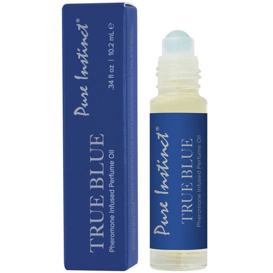 PI Pheromone Oil Roll-On - True Blue – Rechargeable, Discreet, Intimate Wellness Accessory – Quiet, Rechargeable, Waterproof, Couples & Solo Use, Discreet Intimate Wellness Accessory