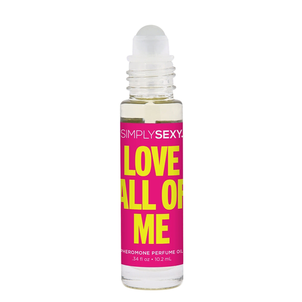 Simply Sexy Roll-On LOVE ALL OF ME – Rechargeable, Discreet, Intimate Wellness Accessory – Quiet, Rechargeable, Waterproof, Couples & Solo Use, Discreet Intimate Wellness Accessory