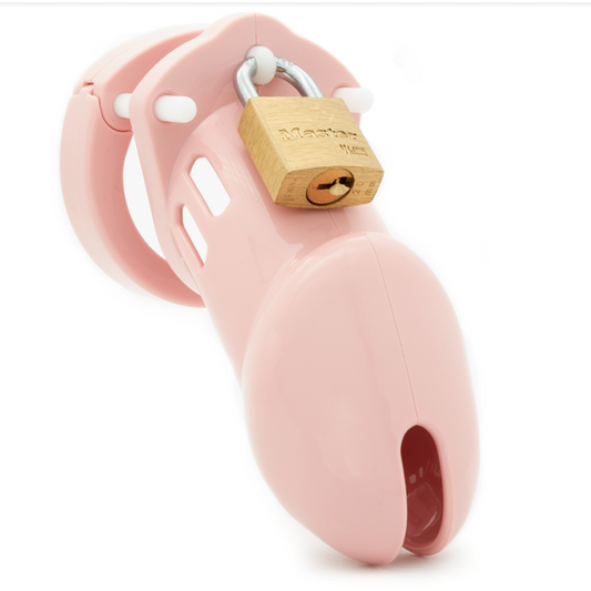 CB-6000 male Cage Kit - Pink – Rechargeable, Discreet, Intimate Wellness Accessory – Quiet, Rechargeable, Waterproof, Couples & Solo Use, Discreet Intimate Wellness Accessory