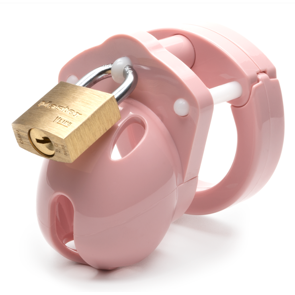 Mini-Me male Cage Kit - Pink – Rechargeable, Discreet, Intimate Wellness Accessory – Quiet, Rechargeable, Waterproof, Couples & Solo Use, Discreet Intimate Wellness Accessory