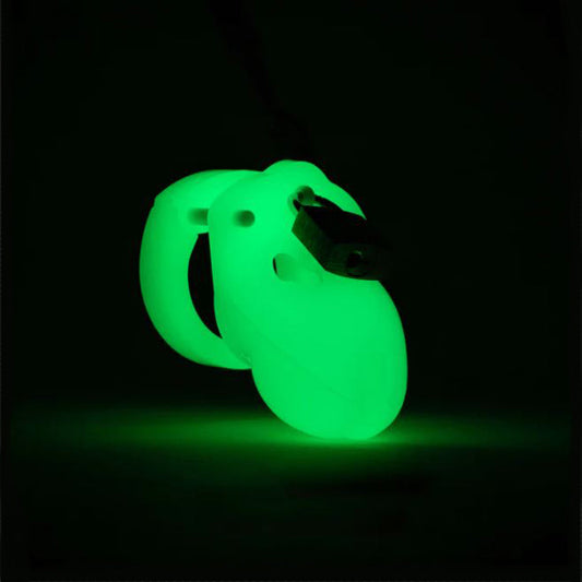 Mr. Stubb male Cage Kit - Glow in Dark – Rechargeable, Discreet, Intimate Wellness Accessory – Quiet, Rechargeable, Waterproof, Couples & Solo Use, Discreet Intimate Wellness Accessory