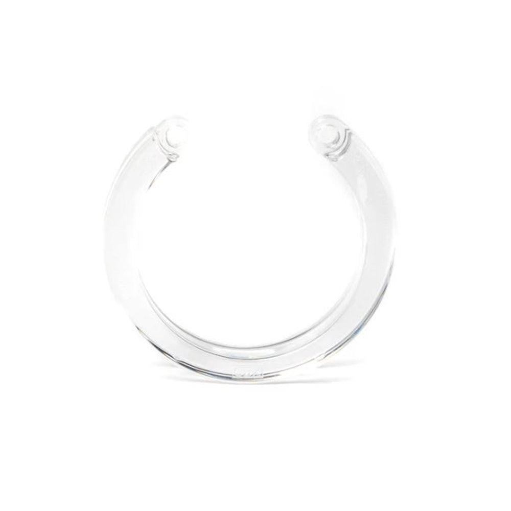 U-Ring XL - Clear – Rechargeable, Discreet, Intimate Wellness Accessory – Quiet, Rechargeable, Waterproof, Couples & Solo Use, Discreet Intimate Wellness Accessory