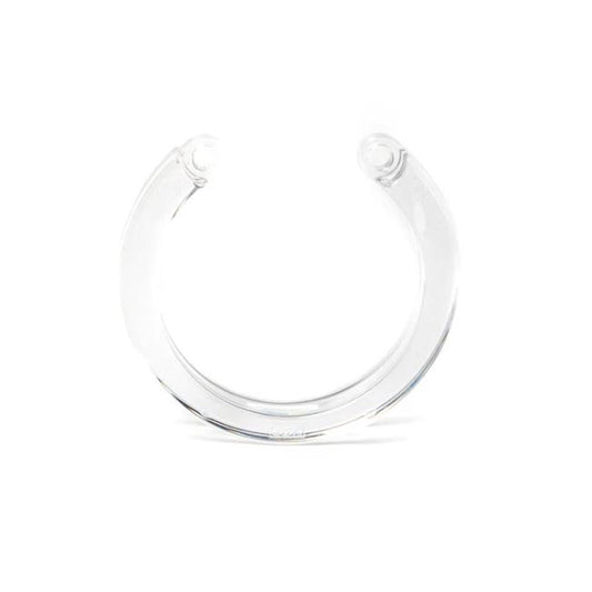 U-Ring XL - Clear – Rechargeable, Discreet, Intimate Wellness Accessory – Quiet, Rechargeable, Waterproof, Couples & Solo Use, Discreet Intimate Wellness Accessory