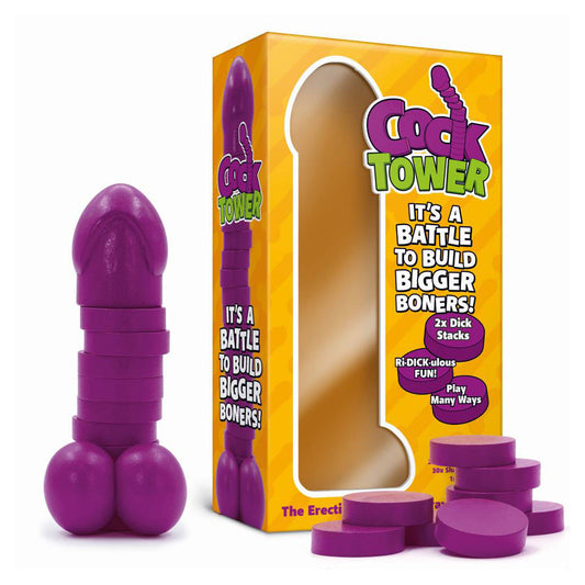 male Tower Game – Rechargeable, Discreet, Intimate Wellness Accessory – Quiet, Rechargeable, Waterproof, Couples & Solo Use, Discreet Intimate Wellness Accessory