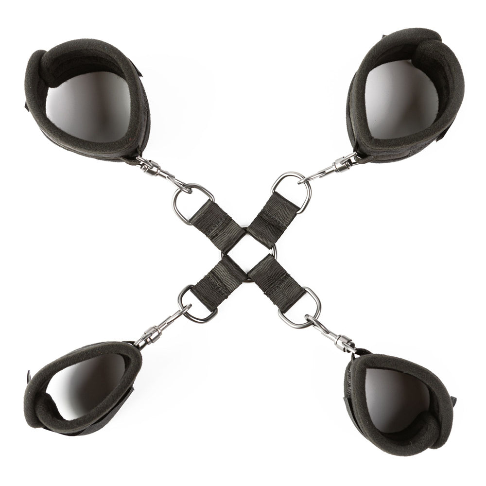 SEI MIO Hog Tied and Satisfied Set – Rechargeable, Discreet, Intimate Wellness Accessory – Quiet, Rechargeable, Waterproof, Couples & Solo Use, Discreet Intimate Wellness Accessory