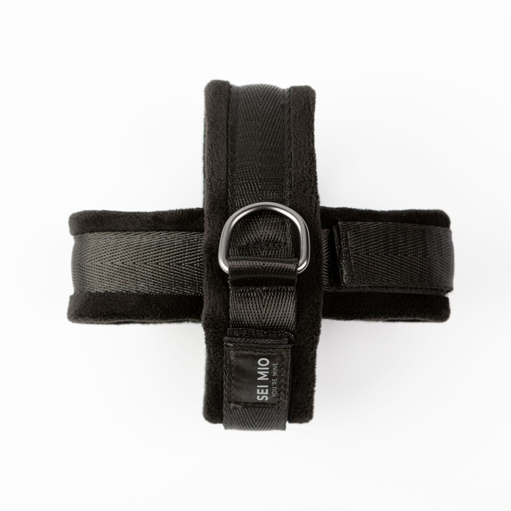SEI MIO Cross Purposes Over-Wrap Cuffs – Rechargeable, Discreet, Intimate Wellness Accessory – Quiet, Rechargeable, Waterproof, Couples & Solo Use, Discreet Intimate Wellness Accessory