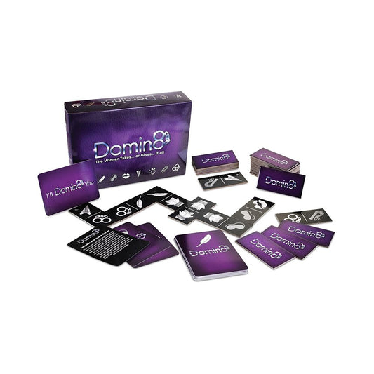 Domin8 Game – Rechargeable, Discreet, Intimate Wellness Accessory – Quiet, Rechargeable, Waterproof, Couples & Solo Use, Discreet Intimate Wellness Accessory