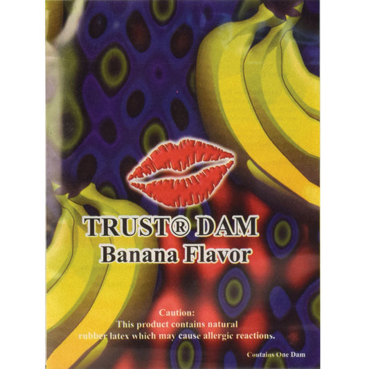 Dental Dam Condom-Banana.