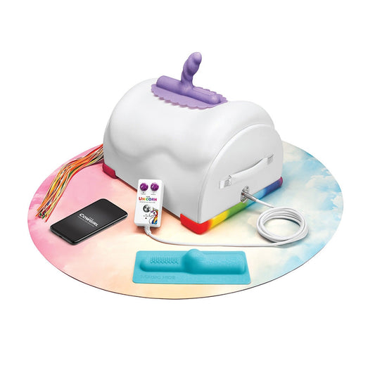 Unicorn Premium intimacy Machine – Rechargeable, Discreet, Intimate Wellness Accessory – Quiet, Rechargeable, Waterproof, Couples & Solo Use, Discreet Intimate Wellness Accessory