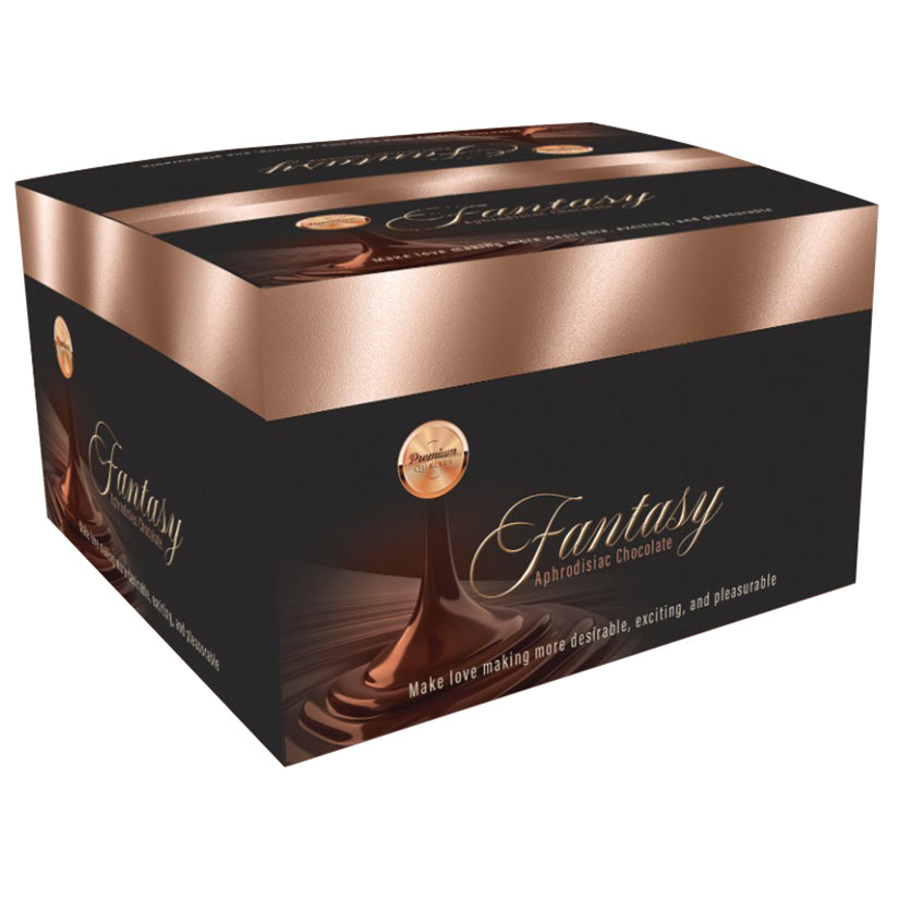 Fantasy Male Aphrodisiac Chocolate Single Pack Display of 24.