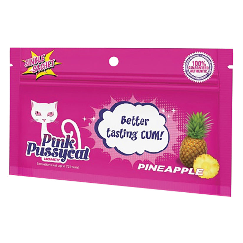 Pink Pussycat Pineapple Honey Single Pack.