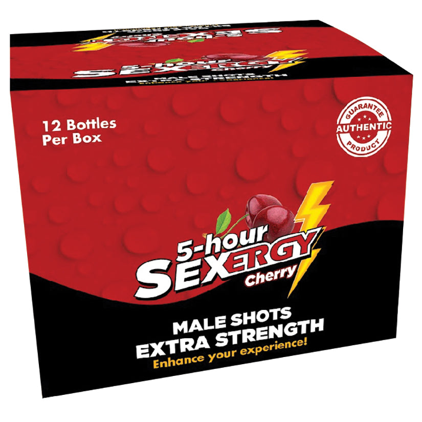 Sexergy Liquid Shot Male Display of 12.
