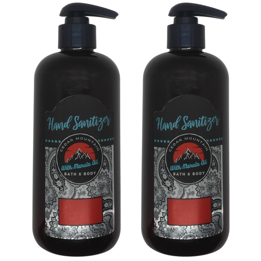 Cedar Mountain Slushy Scented Hand Sanitizer Gel, 12 Oz (2 Pack)