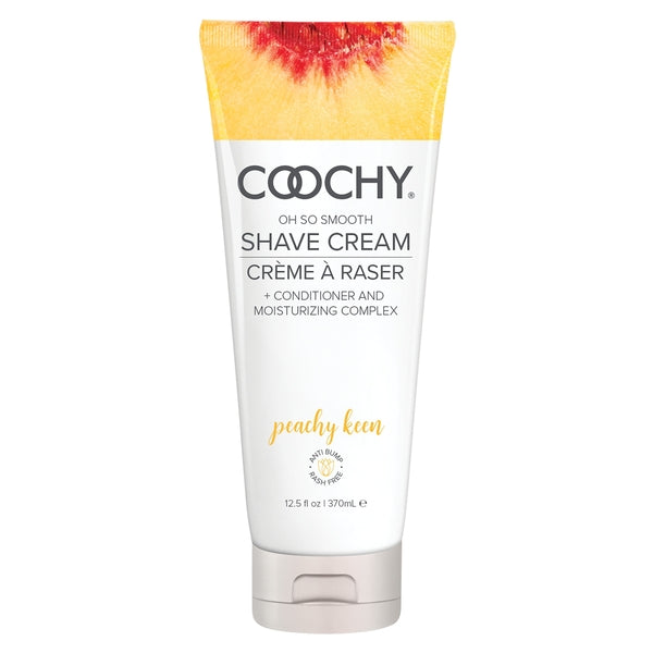 Shave Cream - Peachy Keen  12.5oz – Rechargeable, Discreet, Intimate Wellness Accessory – Quiet, Rechargeable, Waterproof, Couples & Solo Use, Discreet Intimate Wellness Accessory