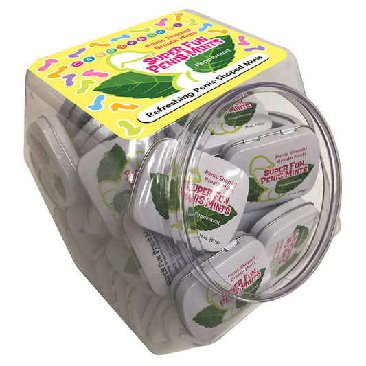Super Fun Penis Mints Display of 48.