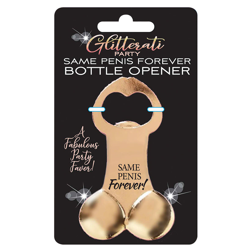 Glitterati Penis Bottle Opener.