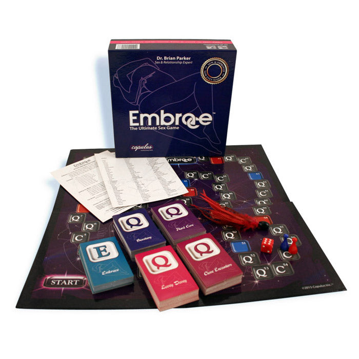 Embrace - Relationship Game – Rechargeable, Discreet, Intimate Wellness Accessory – Quiet, Rechargeable, Waterproof, Couples & Solo Use, Discreet Intimate Wellness Accessory
