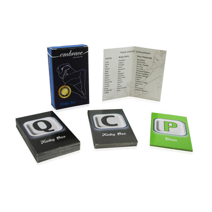 Card Game - Kinky intimacy – Rechargeable, Discreet, Intimate Wellness Accessory – Quiet, Rechargeable, Waterproof, Couples & Solo Use, Discreet Intimate Wellness Accessory