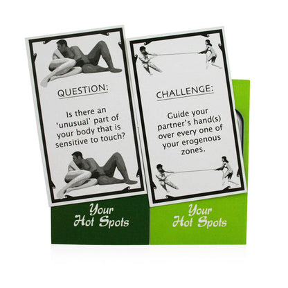 Card Game - Your Hot Spots – Rechargeable, Discreet, Intimate Wellness Accessory – Quiet, Rechargeable, Waterproof, Couples & Solo Use, Discreet Intimate Wellness Accessory