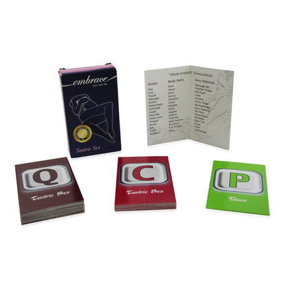 Card Game - Tantric intimacy – Rechargeable, Discreet, Intimate Wellness Accessory – Quiet, Rechargeable, Waterproof, Couples & Solo Use, Discreet Intimate Wellness Accessory