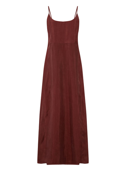 Lucid Midnight Maxi Dress - Burgundy
