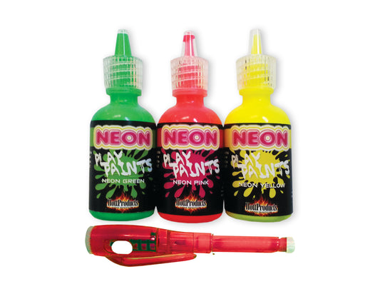 Neon Play Paints – Rechargeable, Discreet, Intimate Wellness Accessory – Quiet, Rechargeable, Waterproof, Couples & Solo Use, Discreet Intimate Wellness Accessory