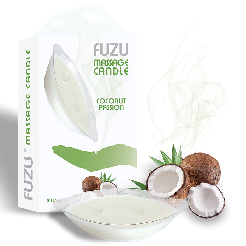 Fuzu Massage Candle-Coconut Passion.