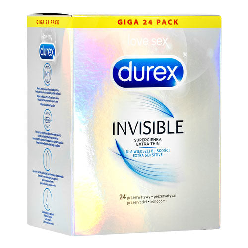 Durex Invisible Sensitive Box 24