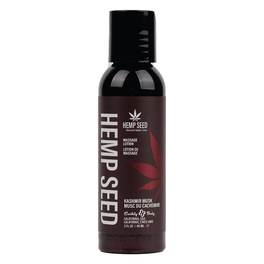 Hemp Seed Massage Lotion-Kashmir Musk 2oz.
