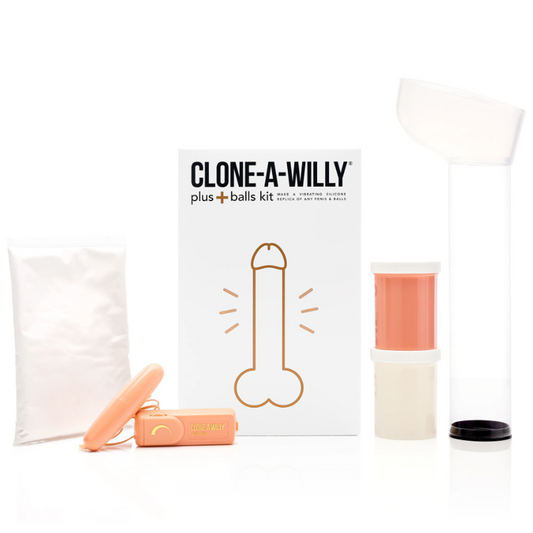 Clone A Willy Plus+ Balls Kit - Light – Rechargeable, Discreet, Intimate Wellness Accessory – Quiet, Rechargeable, Waterproof, Couples & Solo Use, Discreet Intimate Wellness Accessory