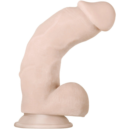Evolved Real Supple Posable Girthy 8.5" – Rechargeable, Discreet, Intimate Wellness Accessory – Quiet, Rechargeable, Waterproof, Couples & Solo Use, Discreet Intimate Wellness Accessory