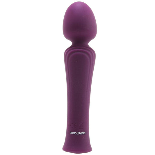 Evolved My Secret Wand - Purple – Rechargeable, Discreet, Intimate Wellness Accessory – Quiet, Rechargeable, Waterproof, Couples & Solo Use, Discreet Intimate Wellness Accessory