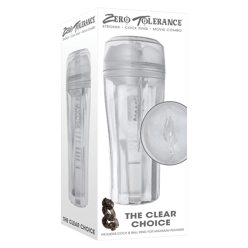 Zero Tolerance The Clear Choice.