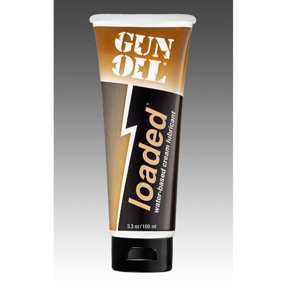Gun Oil Loaded 3.3oz Tube * – Rechargeable, Discreet, Intimate Wellness Accessory – Quiet, Rechargeable, Waterproof, Couples & Solo Use, Discreet Intimate Wellness Accessory