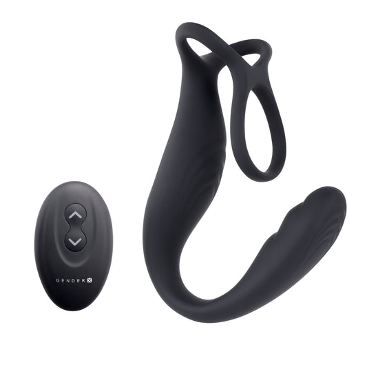 Gender-X  The Wrangler – Rechargeable, Discreet, Intimate Wellness Accessory – Quiet, Rechargeable, Waterproof, Couples & Solo Use, Discreet Intimate Wellness Accessory