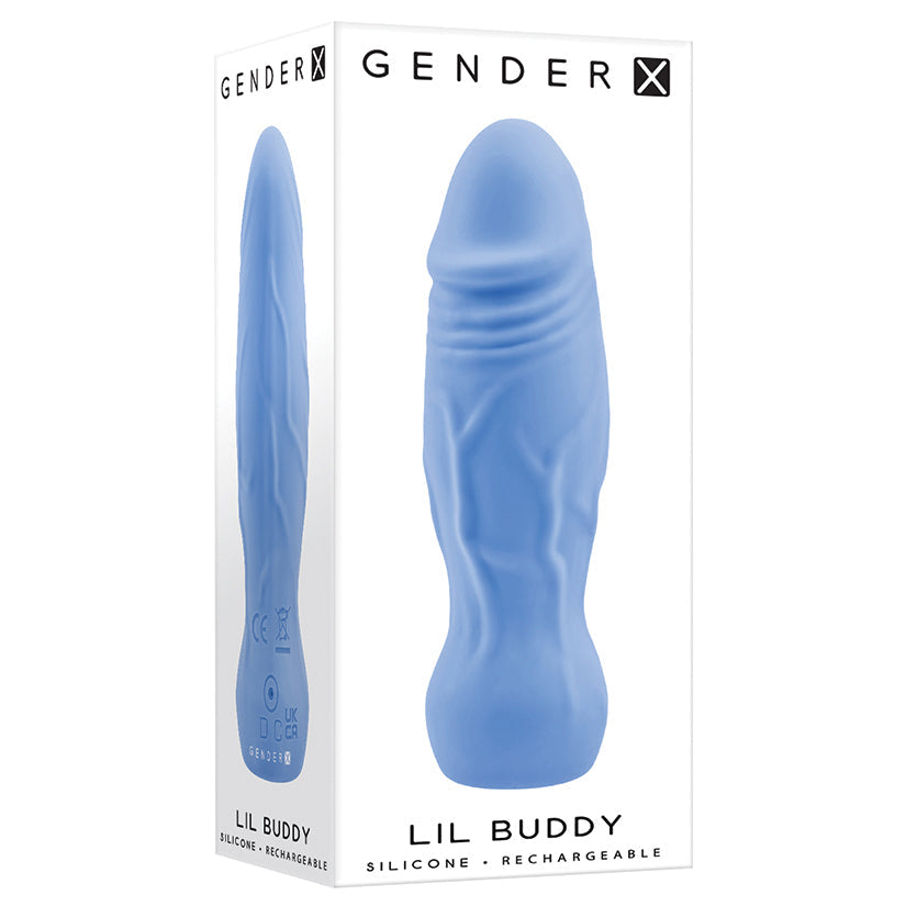 Gender-X  Lil Buddy – Rechargeable, Discreet, Intimate Wellness Accessory – Quiet, Rechargeable, Waterproof, Couples & Solo Use, Discreet Intimate Wellness Accessory