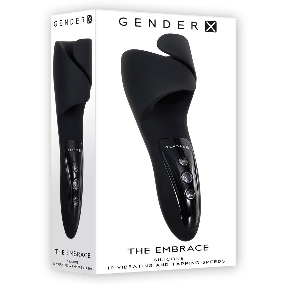 Gender-X  The Embrace – Rechargeable, Discreet, Intimate Wellness Accessory – Quiet, Rechargeable, Waterproof, Couples & Solo Use, Discreet Intimate Wellness Accessory