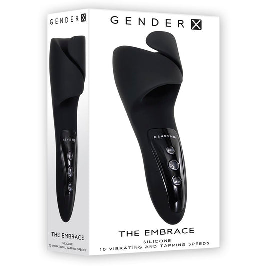 Gender-X  The Embrace – Rechargeable, Discreet, Intimate Wellness Accessory – Quiet, Rechargeable, Waterproof, Couples & Solo Use, Discreet Intimate Wellness Accessory