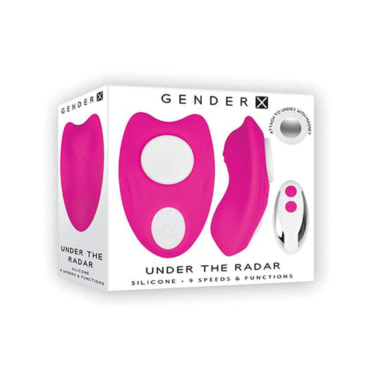 Gender-X  Under the Radar - Undie Vibe – Rechargeable, Discreet, Intimate Wellness Accessory – Quiet, Rechargeable, Waterproof, Couples & Solo Use, Discreet Intimate Wellness Accessory