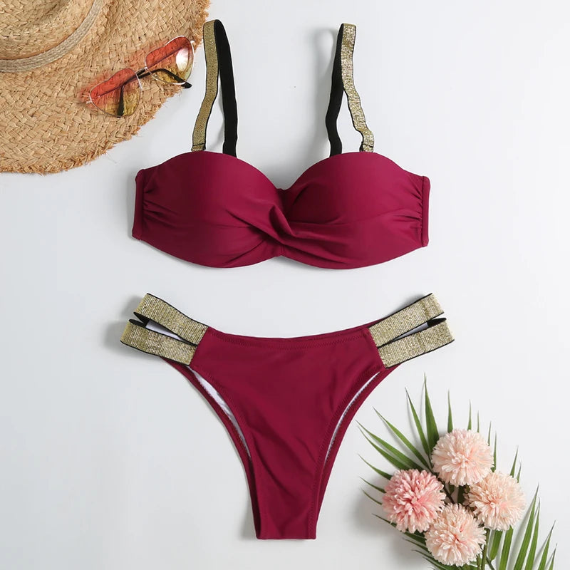 Split Swimsuit European And American Bikini Sexy Hot Selling Amazon Swimsuit Bikini – Rechargeable, Discreet, Intimate Wellness Accessory – Quiet, Rechargeable, Waterproof, Couples & Solo Use, Discreet Intimate Wellness Accessory