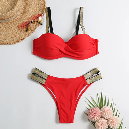 Split Swimsuit European And American Bikini Sexy Hot Selling Amazon Swimsuit Bikini – Rechargeable, Discreet, Intimate Wellness Accessory – Quiet, Rechargeable, Waterproof, Couples & Solo Use, Discreet Intimate Wellness Accessory