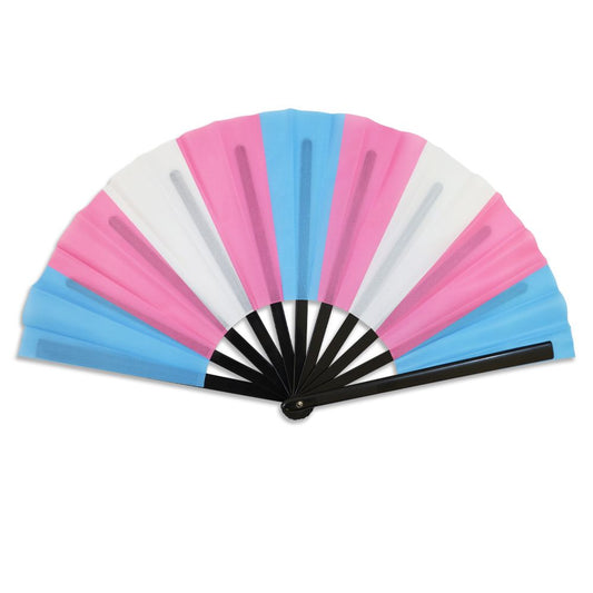 Transgender Pride X-Large Hand Fan