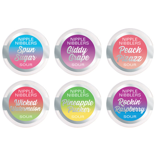 Jelique Nipple Nibblers Sour Tingle Balm Assorted (Bag/36Pcs) 3g.