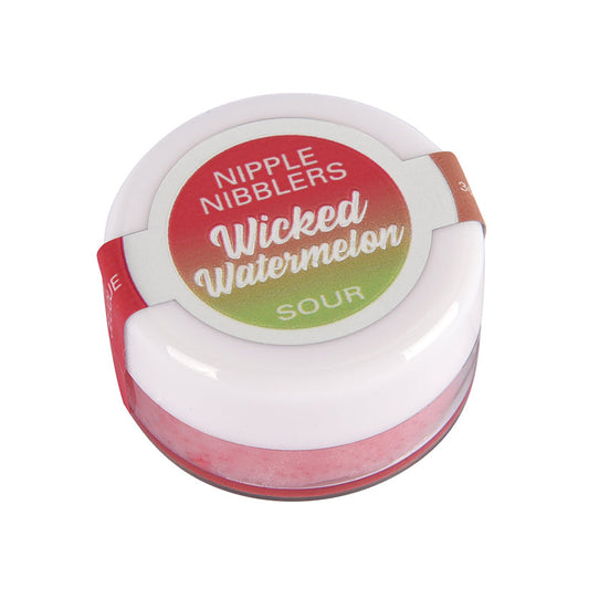 Jelique Nipple Nibblers Sour Tingle Balm-Wicked Watermelon 3g.