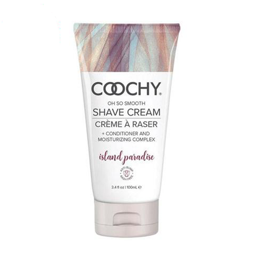 Shave  Cream - Island Paradise 3.4oz – Rechargeable, Discreet, Intimate Wellness Accessory – Quiet, Rechargeable, Waterproof, Couples & Solo Use, Discreet Intimate Wellness Accessory